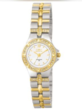 Invicta Women's Swiss RhondaTwo-Tone Gold & Silver Crystal Accent Watch